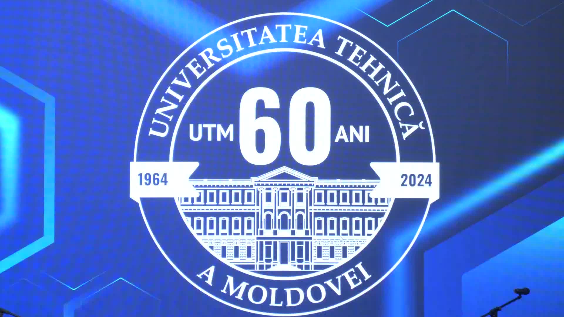 Ședința solemnă dedicată aniversării de 60 de ani ai UTM