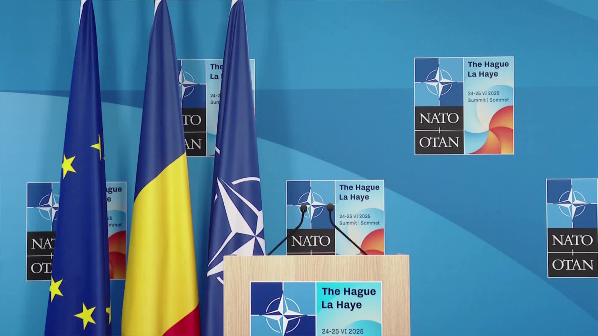 Declarație de presă susținută de Președintele României, Nicușor Dan, după participarea la Summitul NATO