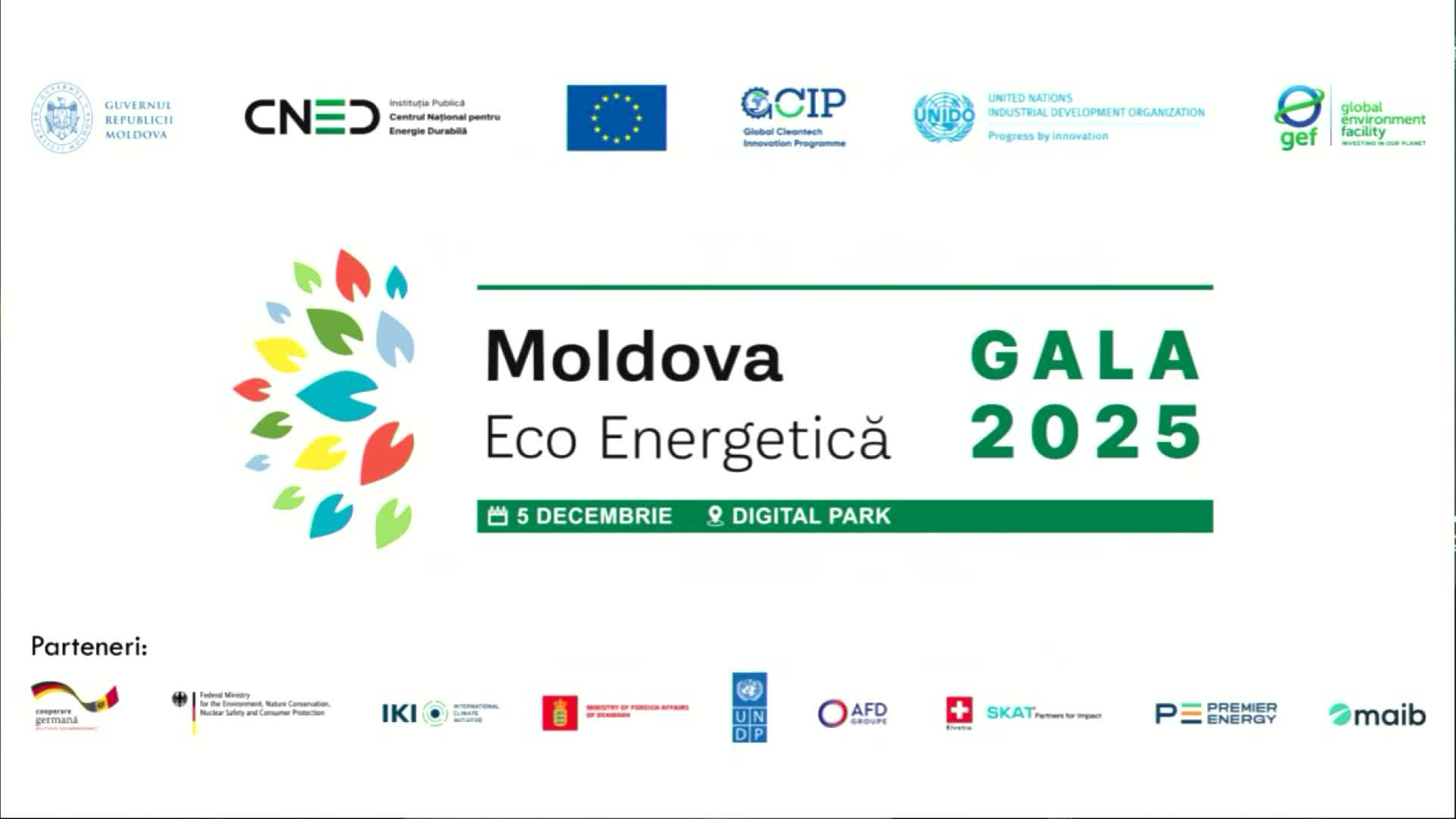 Gala Moldova Eco Energetică 2025