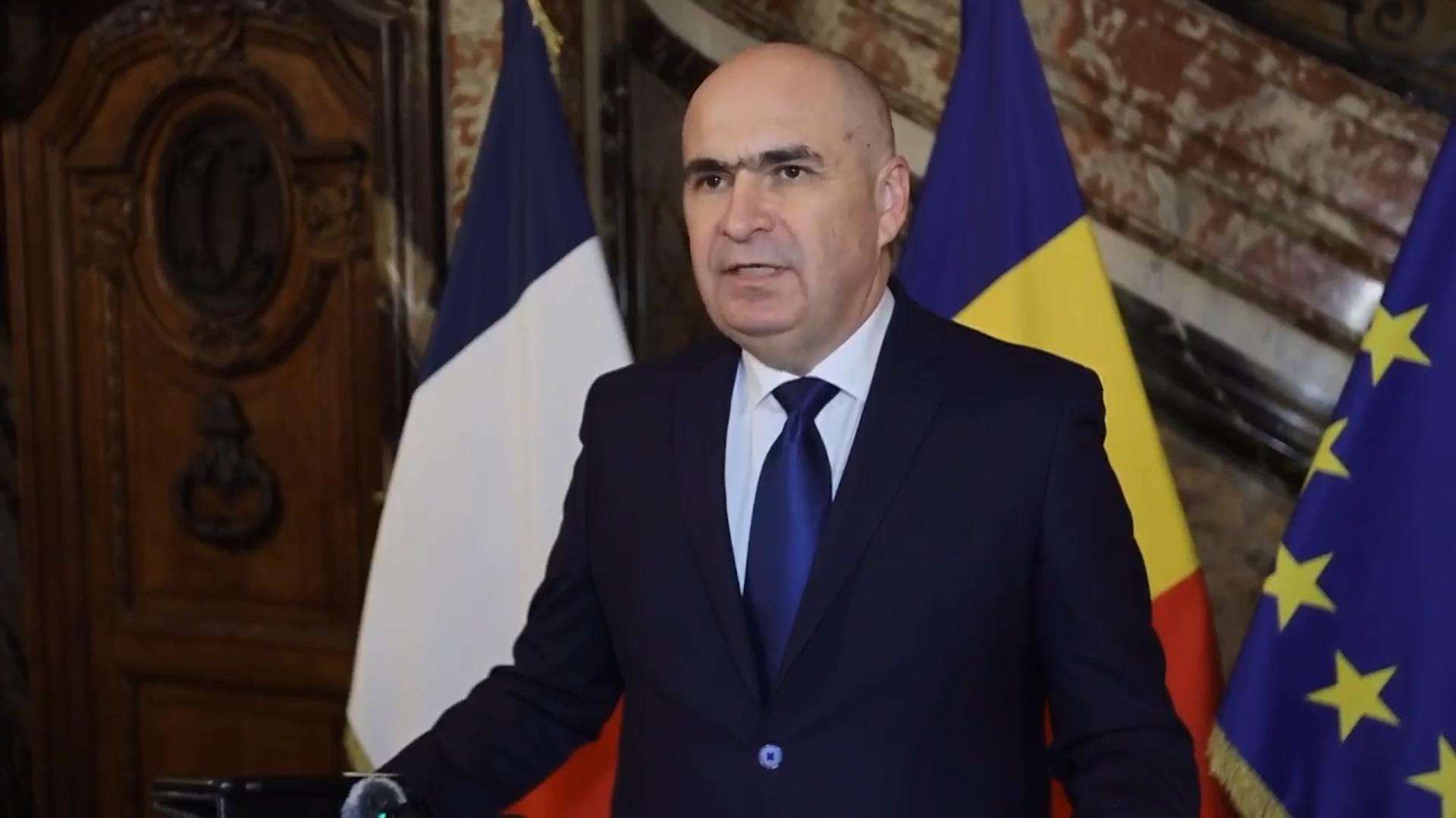 Declarații de presă susținute de Președintele interimar al României, Ilie Bolojan, după întâlnirea bilaterală cu Președintele Franței, Emmanuel Macron și summitul de la Paris