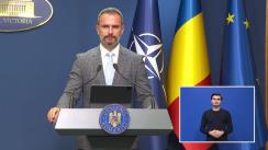 Conferință de presă după ședința Guvernului României din 15 iulie 2022
