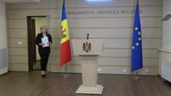 Briefing de presă susținut de către deputații Partidului „ȘOR” și ai Partidului Comuniștilor din Republica Moldova