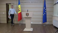 Briefing de presă al deputatului Fracțiunii Partidul Acțiune și Solidaritate, Adrian Belîi
