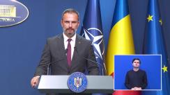 Conferință de presă după ședința Guvernului României din 20 iulie 2022