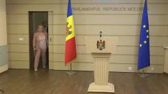 Declarațiile fracțiunii Blocului Comuniștilor și Socialiștilor în timpul ședinței Parlamentului Republicii Moldova din 28 iulie 2022