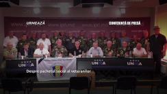 Conferință de presă organizată de Uniunea Națională a Veteranilor Războiului pentru Independența Republicii Moldova cu tema „Despre pachetul social al veteranilor”
