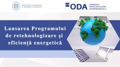Conferința de lansare a noului Program de retehnologizare și eficiență energetică