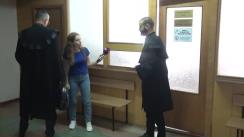 Ședință de judecată în cazul deputatului Partidului „ȘOR”, Marina Tauber, la Judecătoria sectorului Ciocana