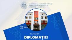 Inaugurarea reuniunii ambasadorilor Republicii Moldova cu genericul „Diplomația Republicii Moldova în contextul oportunităților și provocărilor regionale”