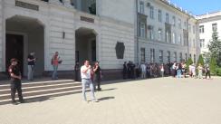 Membrii și simpatizanții Partidului "ȘOR" protestează la Procuratura Generală față de presiunile la adresa deputatului Marina Tauber și a altor reprezentanți ai formațiunii
