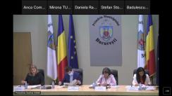 Ședința Consiliului General al Muncipiului București din 31 august 2022