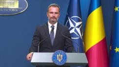 Conferință de presă după ședința Guvernului României din 31 august 2022