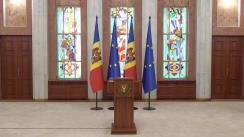Briefing de presă susținut de Președintele Republicii Moldova, Maia Sandu, după ședința Consiliului Suprem de Securitate din 5 septembrie 2022