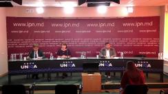 Conferință de presă organizată de Institutul pentru Drepturile Omului din Moldova cu tema „Prezentarea rezultatelor monitorizării instituțiilor de tip închis și situația curentă în asigurarea garanțiilor împotriva relelor tratamente”