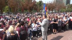 Acțiune de protest organizată de Partidul "ȘOR" în fața Președinției Republicii Moldova „Free Marina, jos Maia!”