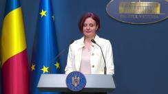 Conferință de presă susținută de consilierul de stat în Cancelaria Prim-Ministrului României, Mădălina Turza, cu tema „Concluziile dezbaterilor prilejuite de Forumul de la București – către o platformă europeană de incluziune a refugiaților”