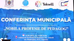 Conferința municipală cu genericul „Nobila profesie de pedagog”