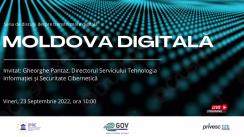 Seria de discuții publice IPRE „Moldova Digitală”. Invitat: Gheorghe Pantaz, Directorul Serviciului Tehnologia Informației și Securitate Cibernetică
