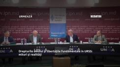 Dezbaterea publică organizată de Agenția de presă IPN la tema „Drepturile omului și libertățile fundamentale în URSS: mituri și realități”