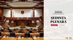 Ședința Parlamentului Republicii Moldova din 22 septembrie 2022