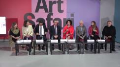 Conferința de presă de inaugurare a celei de-a X-a ediții a Pavilionului de Artă București, eveniment organizat de Art Safari (23 septembrie – 11 decembrie)