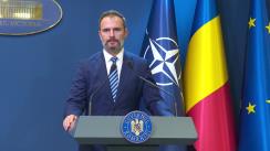 Conferință de presă după ședința Guvernului României din 29 septembrie 2022