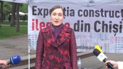 Inaugurarea expoziției construcțiilor ilegale din Chișinău