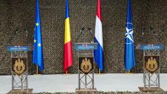 Declarații de presă susținute de către președintele României, Klaus Iohannis, prim-ministrul României, Nicolae Ciucă, și prim-ministrul Regatului Țărilor de Jos, Mark Rutte