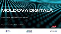 Seria de discuții publice IPRE „Moldova Digitală”. Invitat: Sergiu Gaibu, Ministrul Economiei