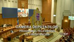 Ședința în plen a Camerei Deputaților României din 19 octombrie 2022