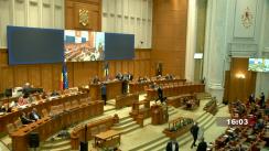 Ședința în plen a Camerei Deputaților României din 24 octombrie 2022