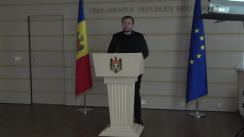 Declarațiile lui Adrian Băluțel în timpul ședinței Parlamentului Republicii Moldova din 3 noiembrie 2022