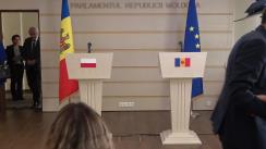 Declarații de presă ale viceprepreședintelui Parlamentului Republicii Moldova, Mihail Popșoi, și vicemareșalul Sejmului Republicii Polone, Ryszard Terlecki, în contextul celei de-a VIII-a Sesiune a Adunării Parlamentare a Republicii Moldova și a Republicii Polone