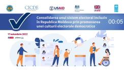 Conferința „Consolidarea sistemului electoral incluziv prin promovarea culturii electorale democratice”