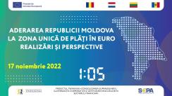 Conferința internațională „Aderarea Republicii Moldova la Zona Unică de Plăți în Euro – realizări și perspective”