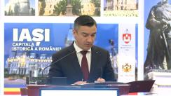Conferință de presă susținută de Primarul Muncipiului Iași, Mihai Chirica