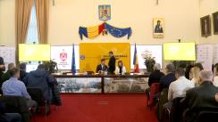 Conferință de presă organizată de Primăria Muncipiului Iași