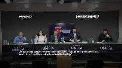 Conferință de presă cu tema „În plină criză statul falimentează producătorii locali de energie regenerabilă. Apel către Prim-Ministra Republicii Moldova, Natalia Gavrilița”