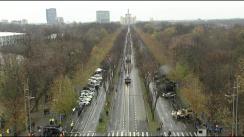 Parada militară organizată la București cu prilejul Zilei Naționale a României