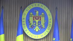 Briefing de presă susținut de vicepremierul pentru reintegrare, Oleg Serebrian