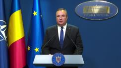 Declarații de presă susținute de premierul României, Nicolae-Ionel Ciucă
