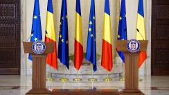 Declarație de presă susținută de Președintele României, Klaus Iohannis, și a Președintelui Parlamentului European, Roberta Metsola