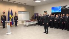 Felicitare de Ziua Poliției Republicii Moldova