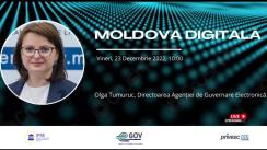 Seria de discuții publice IPRE „Moldova Digitală”. Invitat: Olga Tumuruc, Directoarea Agenției de Guvernare Electronică