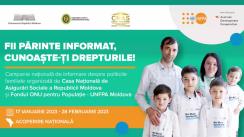 Lansarea de către UNFPA Moldova și CNAS a campaniei naționale de informare „Fii părinte informat, cunoaște-ți drepturile!”
