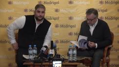 Conferință de presă susținută de ministrul Culturii, Lucian Romașcanu și de managerul Corului Madrigal, Emil Pantelimon, privind lansarea programului aniversar MADRIGAL 60
