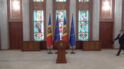 Briefing de presă susținut de Președinta Republicii Moldova, Maia Sandu