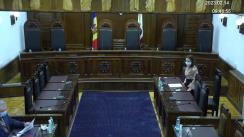Pronunțarea dispozitivului Avizului privind proiectul de lege pentru modificarea articolului 70 din Constituția Republicii Moldova