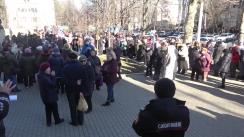 Protest la Curtea de Apel Chișinău, organizat de Partidul „ȘOR”: Cerem justiție corectă!