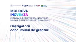 Evenimentul de anunțare a câștigătorilor Programului de Susținere a Inovațiilor Digitale și Startup-urilor Tehnologice